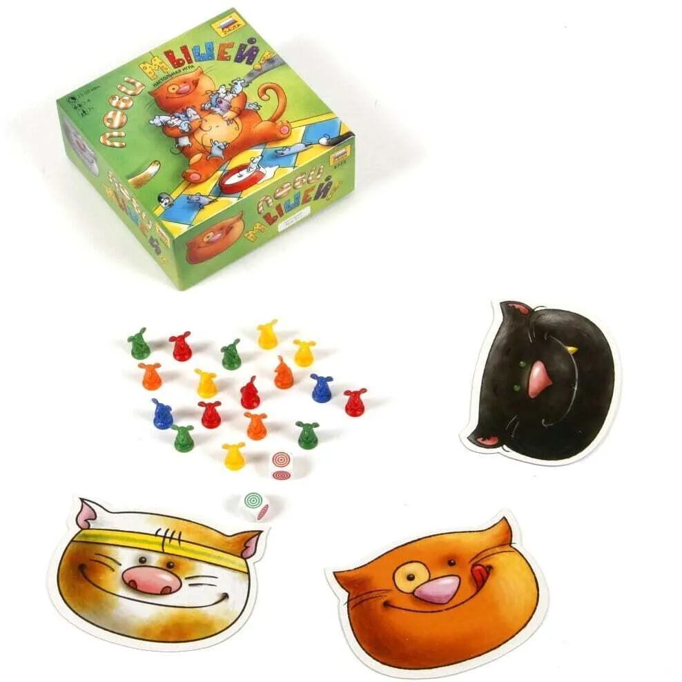 Настольная игра "Лови мышей"