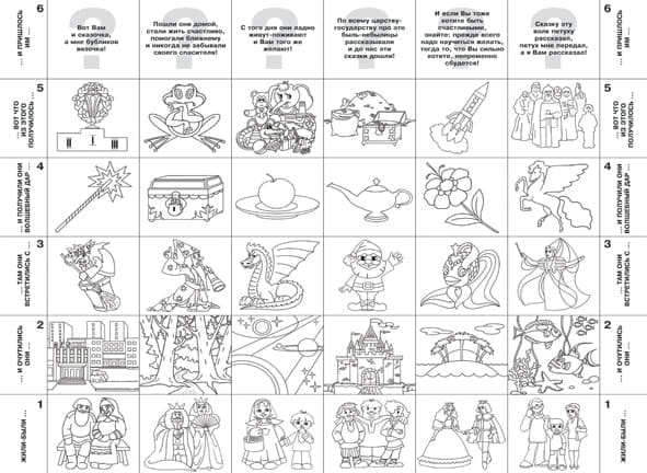 Развивающая игра "Сам себе сказочник"