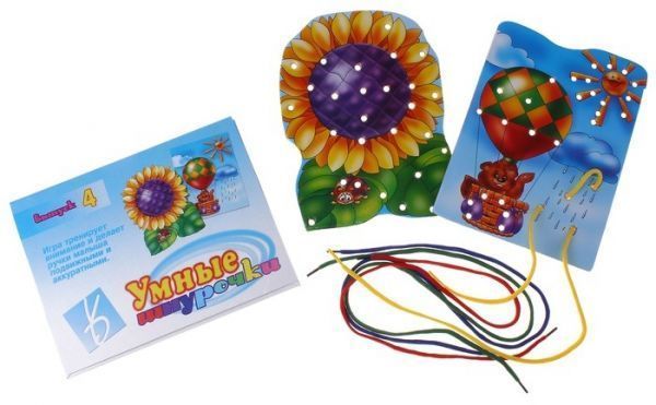 Игра-шнуровка "Умные шнурочки - 4"