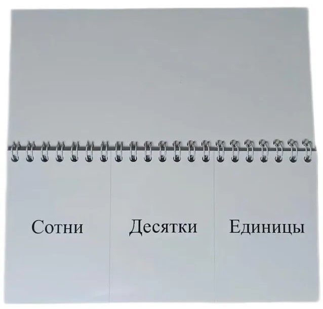 Перекидное табло для устного счета