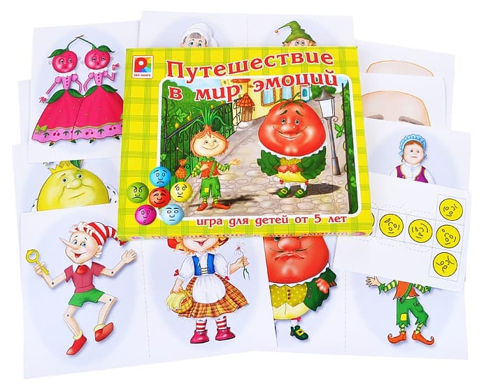 Развивающая игра "Путешествие в мир эмоций"