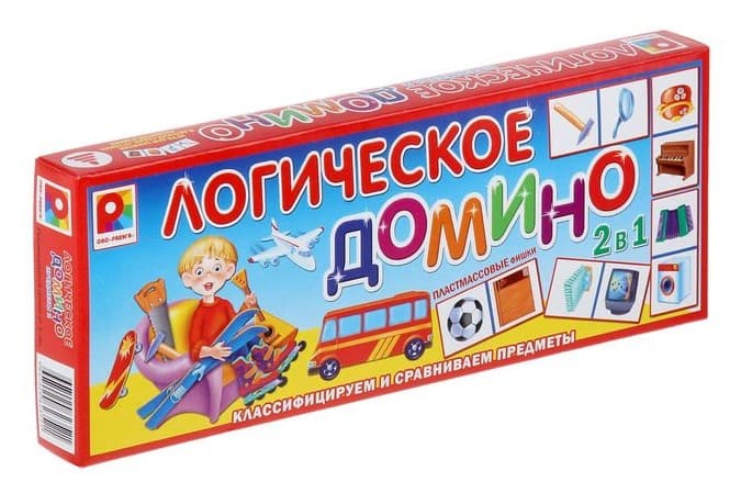 Логическое домино "Предметы 2"