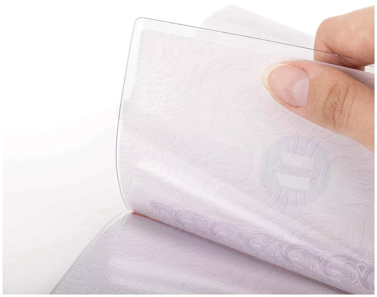 Обложка для паспортного листа прозрачная