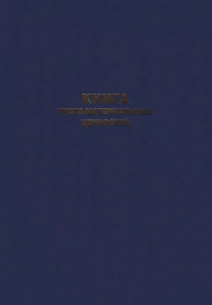 Книга учета материальных ценностей (форма по ОКУД 0504042) (Книга складского учета)